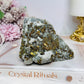 Chalcopyrite On Quartz Specimen 10cm 284g