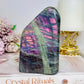 Natural Large Pink & Purple Flash Labradorite Freeform 11cm 610g