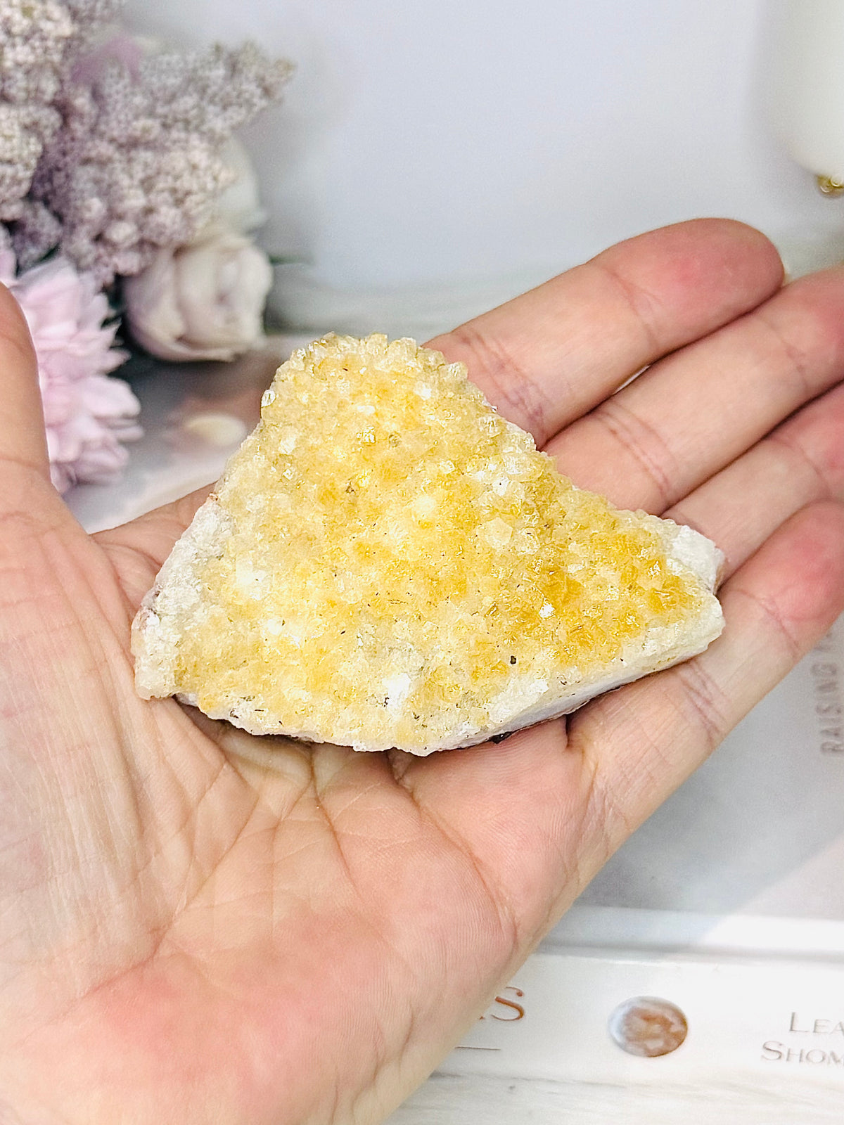 Citrine Cluster 111g