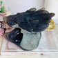 MASTERPIECE ~ Huge Agate Carved Druzy Wolf 16cm 1.3KG