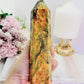 Large 16.5cm Realgar Crystal Tower