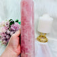 Unconditional Love ~ Fabulous Huge 27cm 1.1KG Chunky Rose Quartz Tower