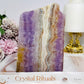 Natural Crazy Lace Amethyst Slab 13cm