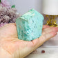 A Rare Stone ~ Chunky Natural Inca Turquoise Carved Freeform | Tower 7cm
