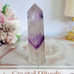 Gorgeous 10cm Phantom Amethyst Tower