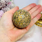 Leopard Skin Jasper Sphere on Stand 189g