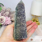 Natural Large Grape Chalcedony Agate Tower 13.5cm 397g