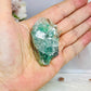 High Grade Transparent Green Fluorite Cubed Specimen 5.5cm