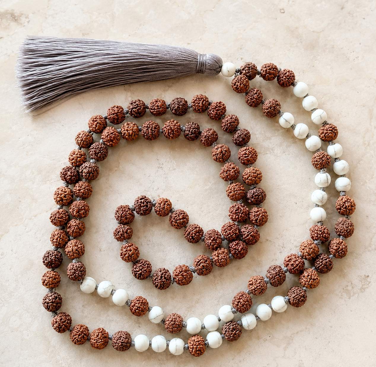 Rudraksha Mala Prayer Beads