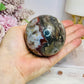 Large Mexican Lace Agate Sphere on Stand 368g