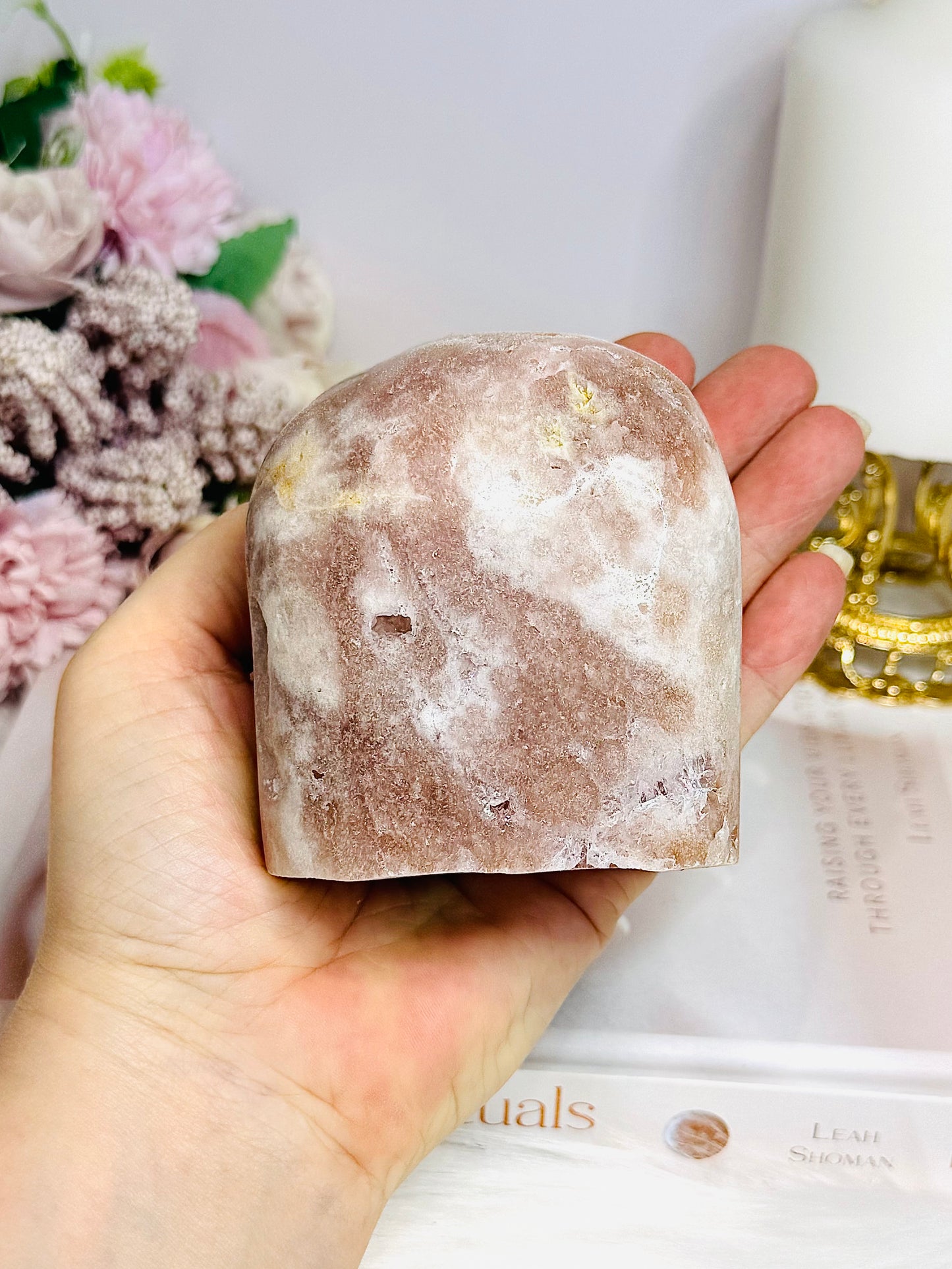 Chunky Pink Amethyst Druzy Freeform 8cm 529g