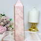 Pink Opal Large Tower 19cm