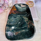 Large Natural Green Jasper Carved Bowl | Platter 22cm 1.95KG