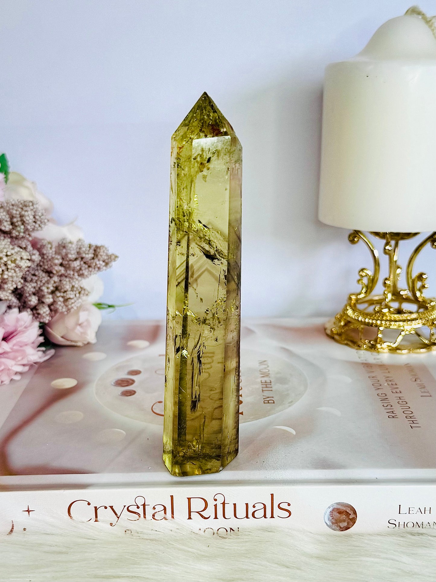 Beautiful 13cm Citrine Tower From Brazil