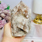Large Natural Pink Lithium Cluster Tower From Brazil 701g 14cm