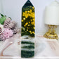Orbicular Ocean Jasper Druzy Tower 15cm 342g