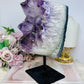 Large High Grade Amethyst with Goethite Inclusions Cluster Freeform On Stand 20cm 2.26KG