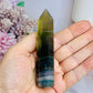 Rainbow Fluorite Tower 10cm