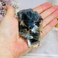 Natural Rainbow Cubed Fluorite Specimen 220g