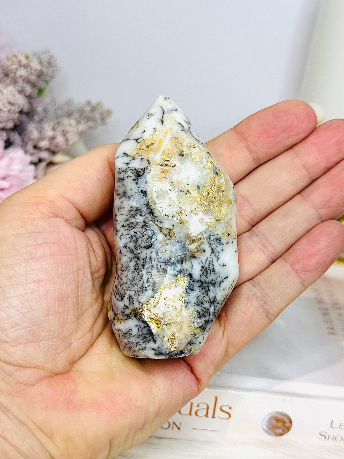 Dendritic Opal Flame 8.5cm