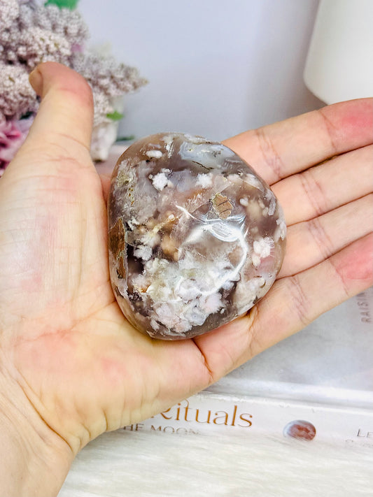 Flower Agate Polished Freeform 165g