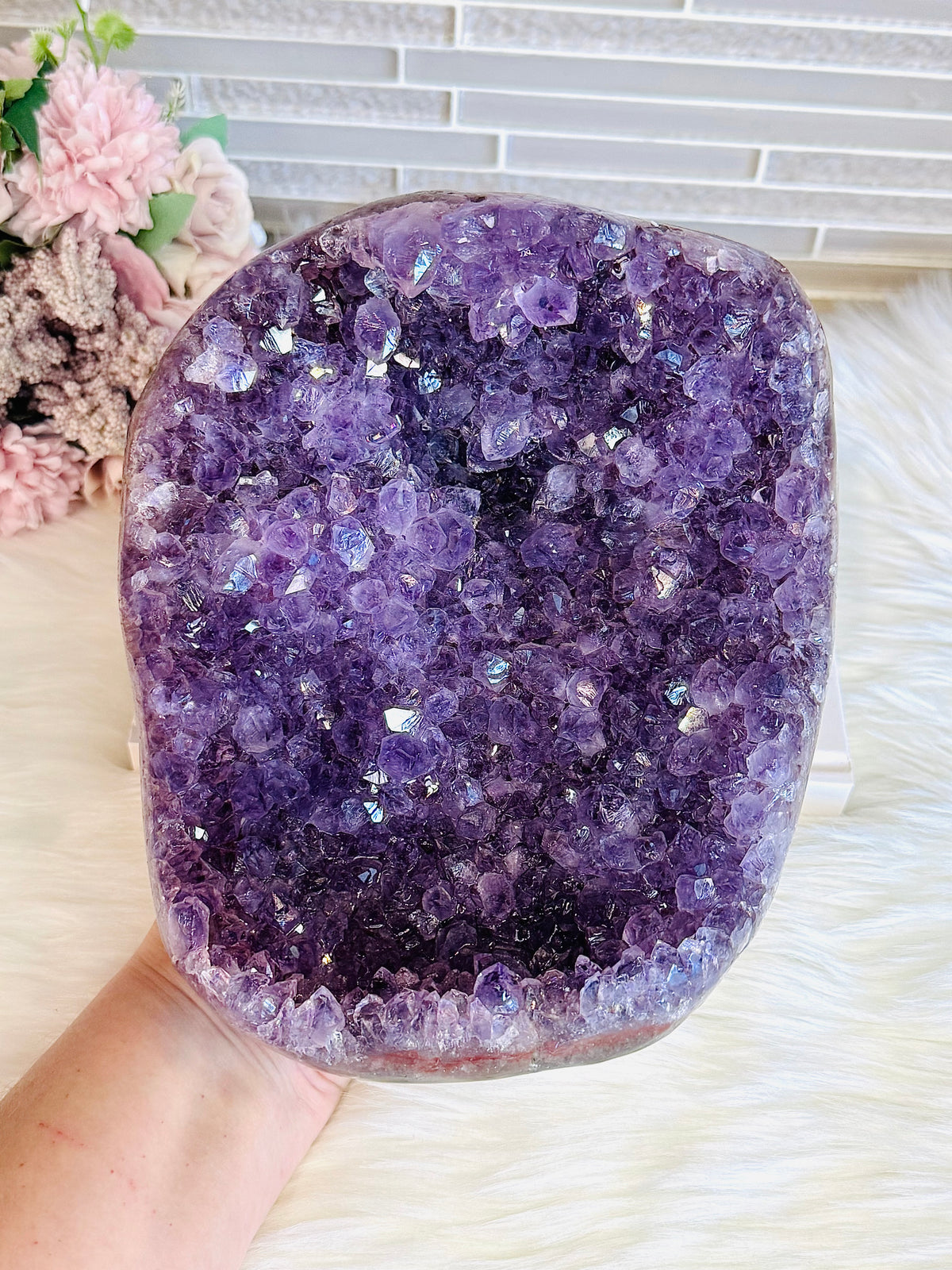 Statement Piece ~ Huge High Grade Amethyst Cluster From Brazil 2.9KG 25cm