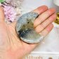Black Agate Moon 7cm