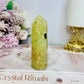 Prehnite Tower 9cm