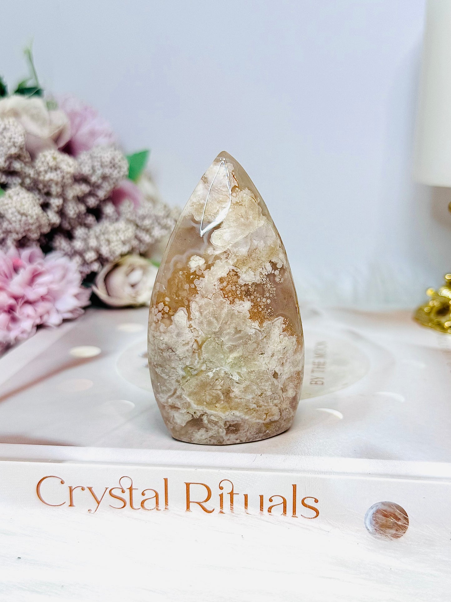Flower Agate Flame | Freeform 8cm
