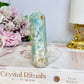Sky Blue Quartz Tower 10cm
