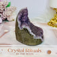 Base Cut Amethyst Cluster 350g 9cm