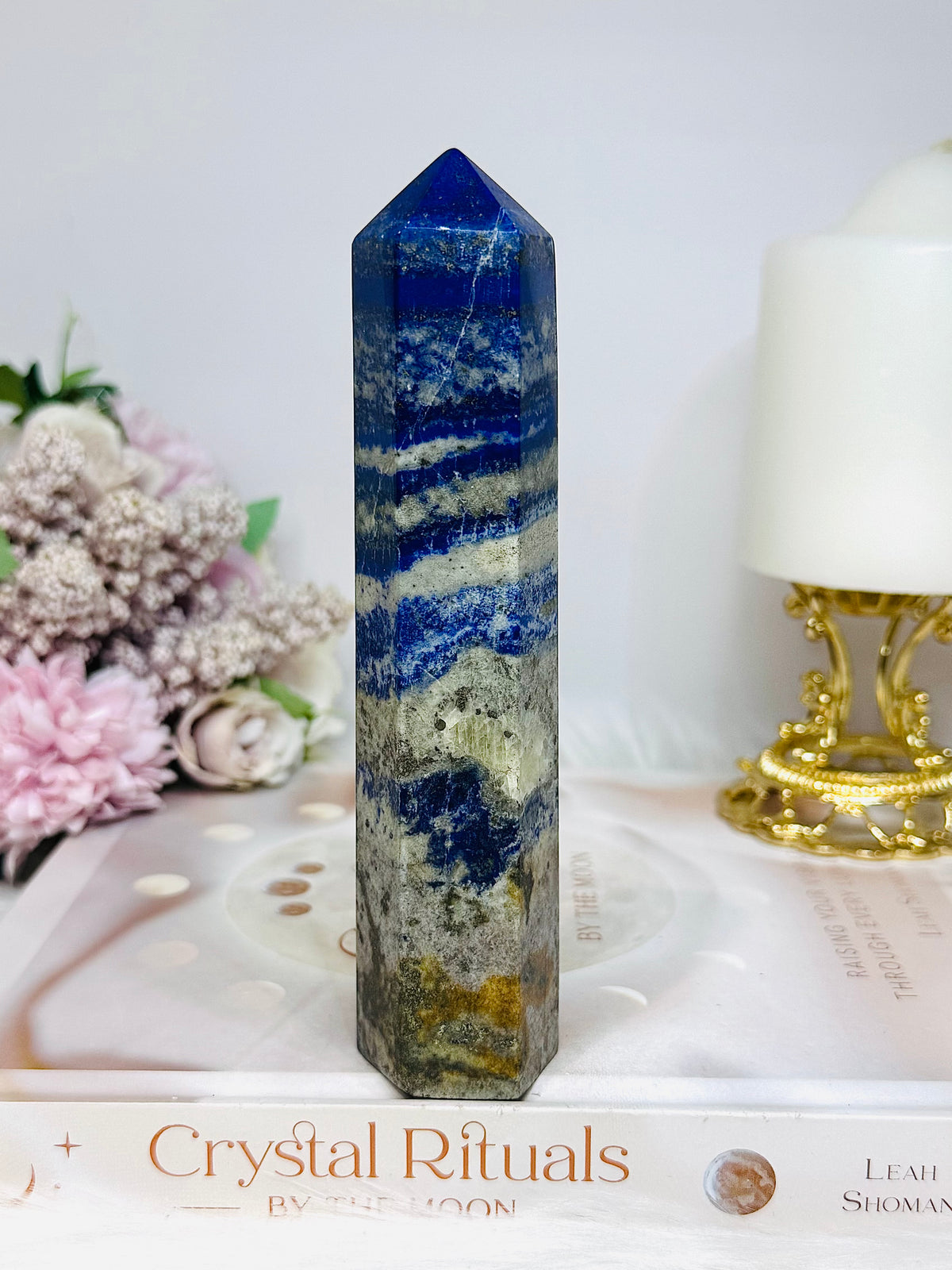 Lapis Lazuli Chunky Tower 15cm