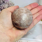 High Grade Moonstone X Sunstone Sphere On Stand 253g