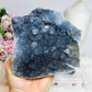 Natural Zeolite (Flower Amethyst) Slab on Stand 11cm