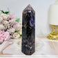Large Dream | Chevron Amethyst Tower 14cm