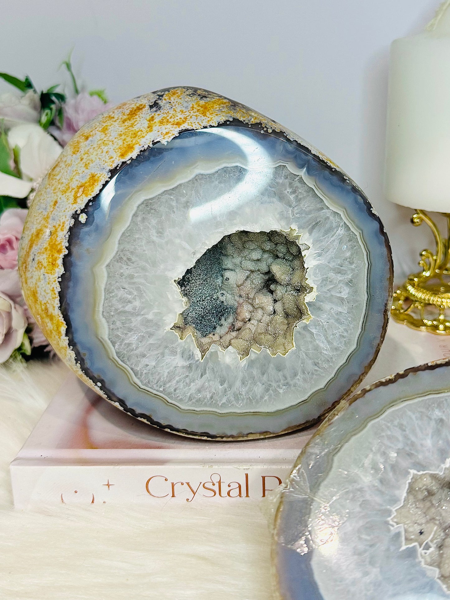 Large Sugar Druzy Agate Jewellery Box 2.2KG
