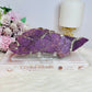 Large Natural Purpurite Slab on Stand 309g 19cm