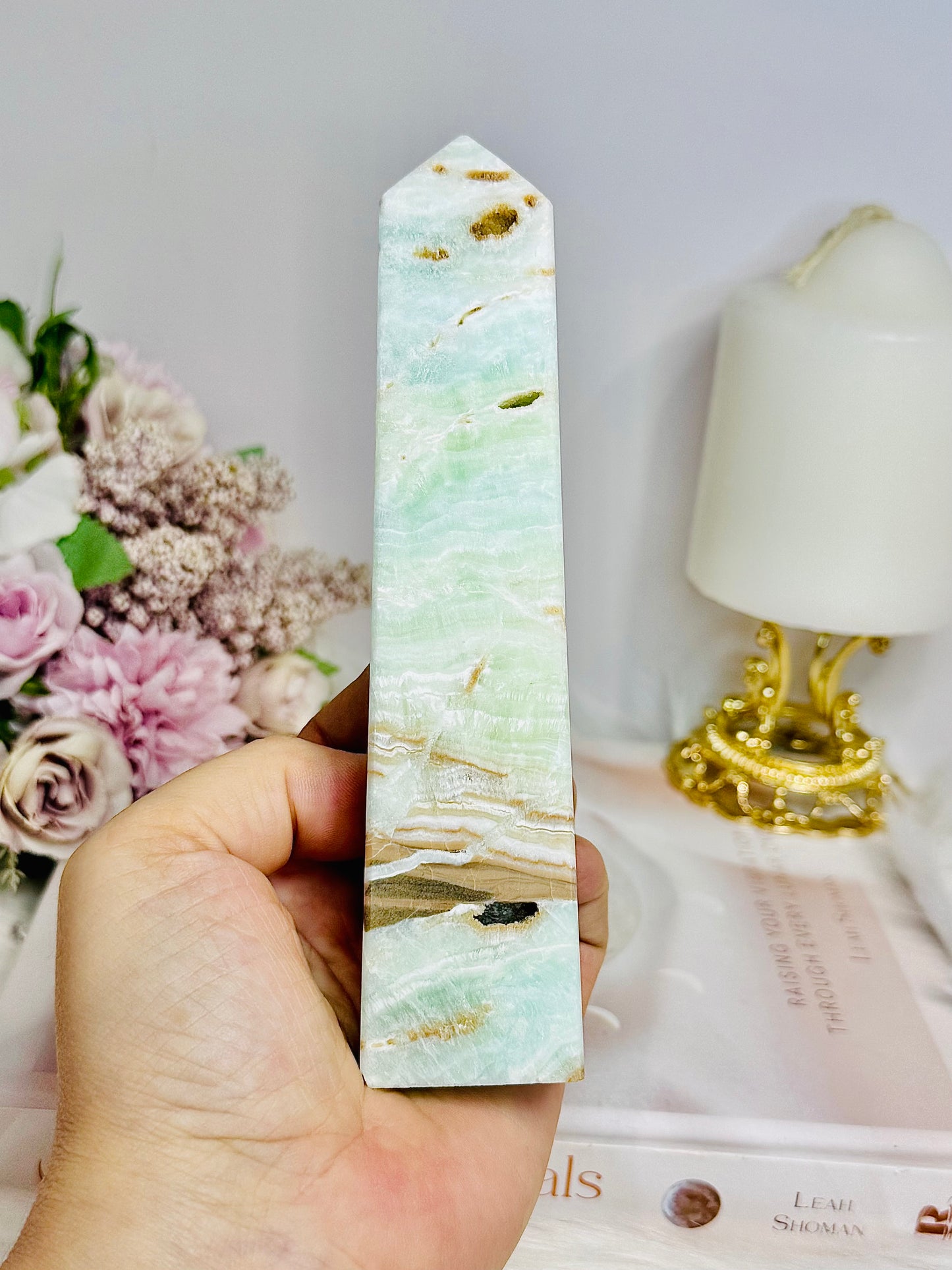 Caribbean Calcite Tower 15cm