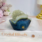 Druzy Agate Carved Freeform 193g