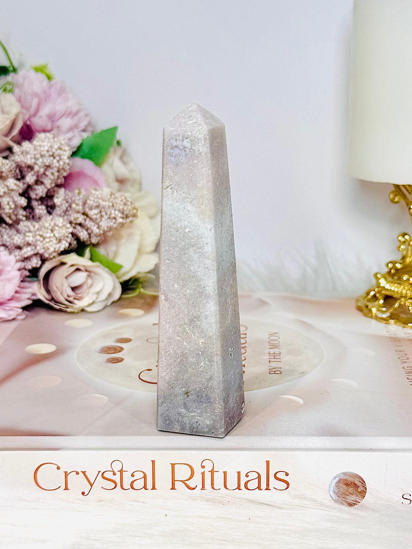 Pink Amethyst Tower | Obelisk 10.5cm