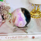 Rare Large Pink Aragonite Sphere on Stand 434g