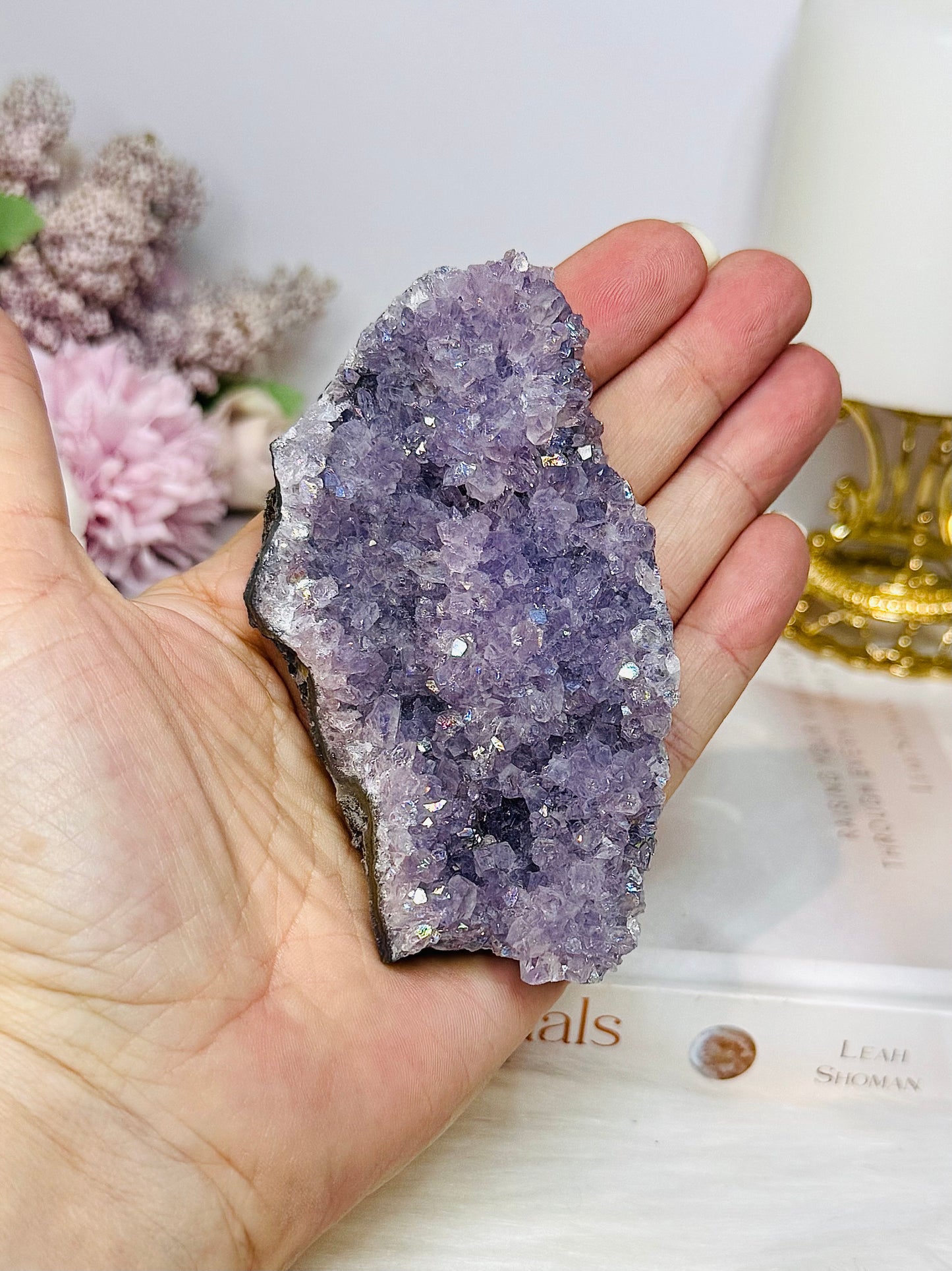 Angel Aura Amethyst Slab 9.5cm