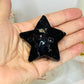 Chunky Black Agate Star