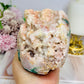 Large Pink Amethyst Druzy Freeform 1.08KG 10cm