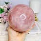 Huge Rose Quartz Sphere 3KG on Stand