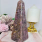 Large Lepidolite Tower | Obelisk 18cm