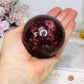 Red Jasper Sphere On Stand 374g