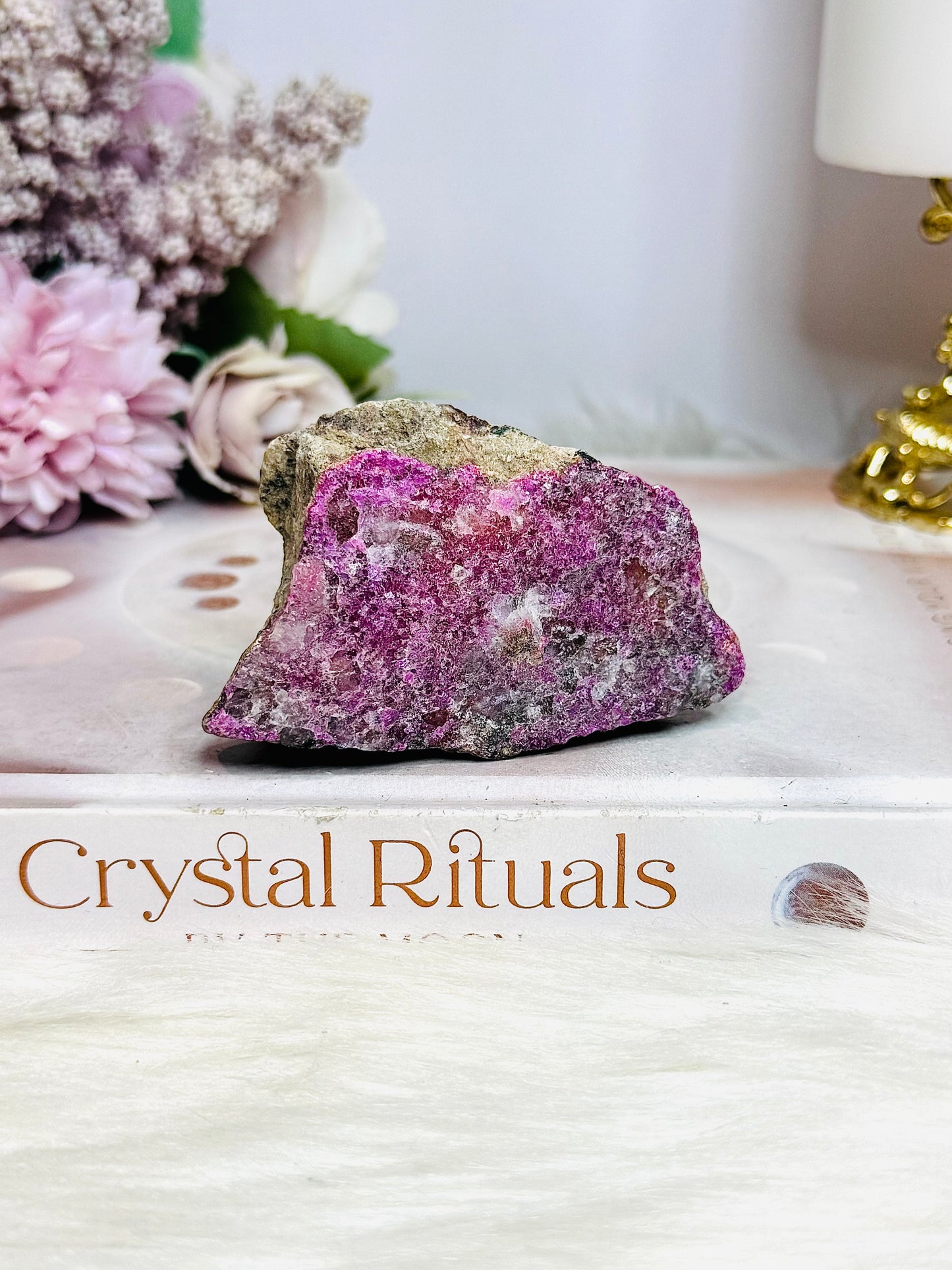 Cobalt Calcite Natural Specimen 7cm