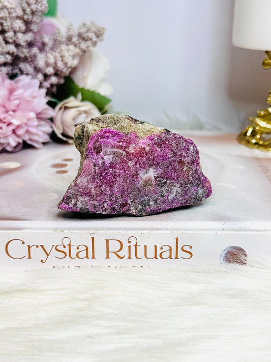 Cobalt Calcite Natural Specimen 7cm