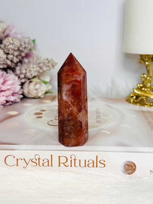 Fire | Hematoid Quartz Tower 7.5cm